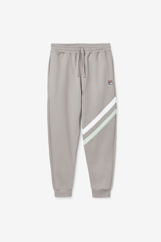 Fila Pants Indie Jogger Mens Grey - India FQV-348017